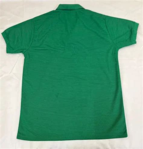 Plain Zyun Men Green Cotton Polo Neck T Shirt At Rs 360 Piece In New