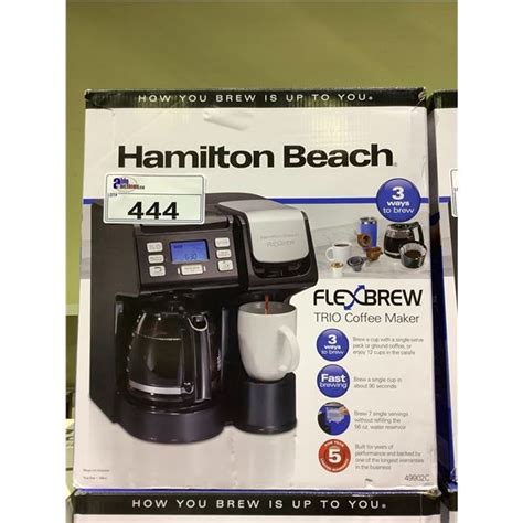 Hamilton Beach Flex Brew Trio Coffee Maker 3 Ways To Brew