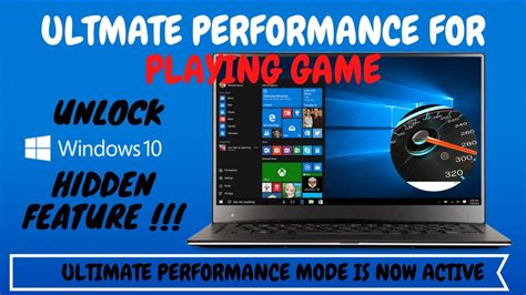 Enable Ultimate Performance Mode In Windows 10 LotusGeek YouTube