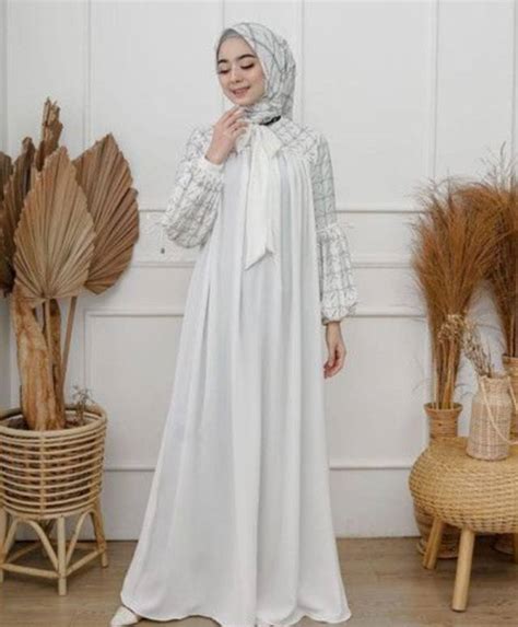 25 Inspirasi Model Baju Gamis Modern Terbaru 2023 Aesthetic