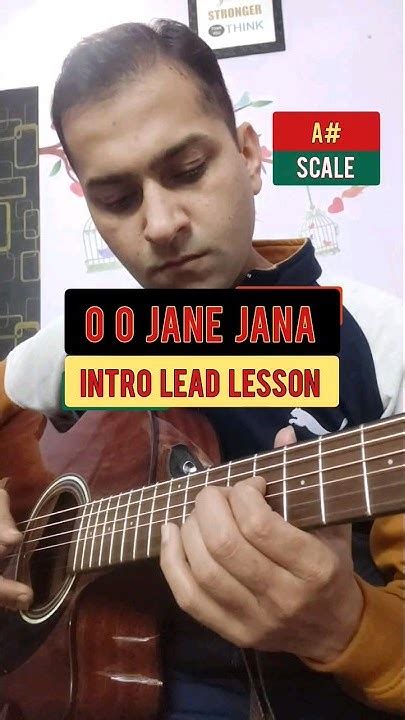 O O Jaane Jana Intro Lead Salman Khan । Guitar Lesson Youtube