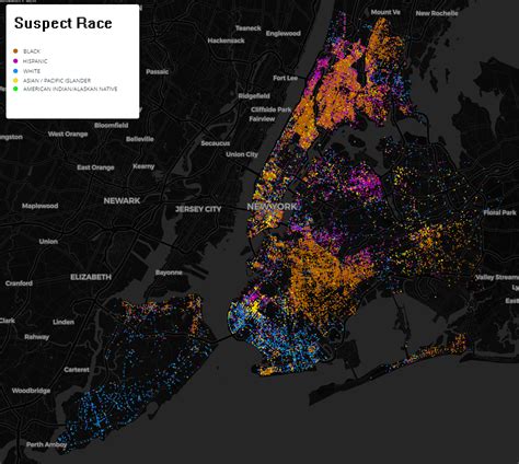 New York City Drug Crime Map Visualizations | MantasCode