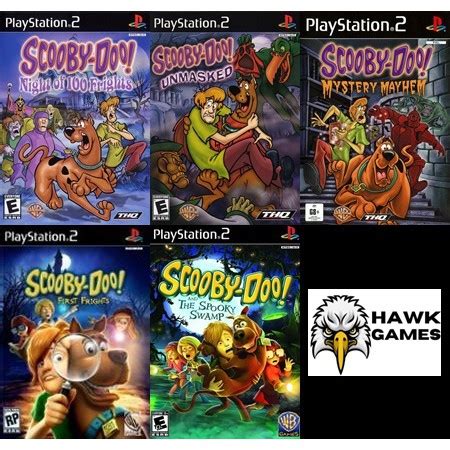 SCOOBY DOO NIGHT OF 100 FRIGHTS O JOGO DE PS2 XBOX E GAMECUBE