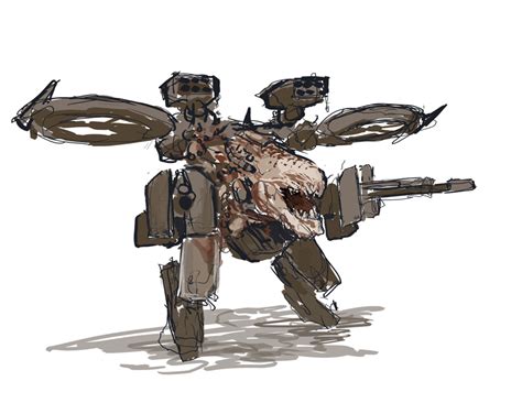 Abomination Skimmer Sketch By Thedrowningearth On Deviantart