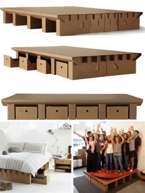 DIY Household Cardboard Furniture Ideas