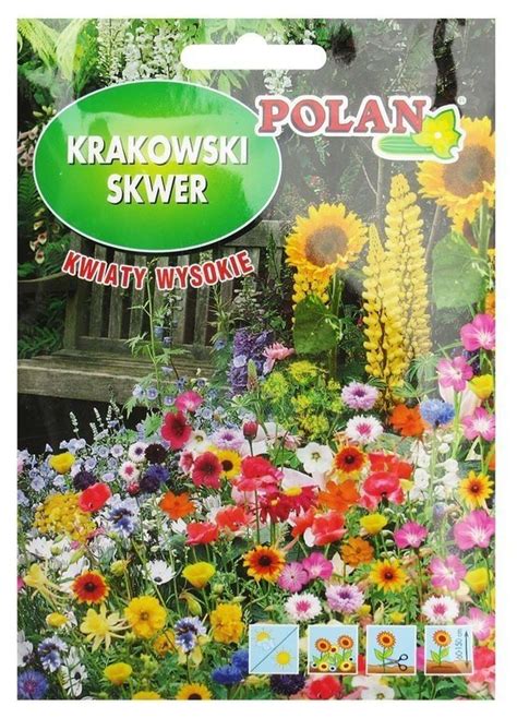 Krakowski Skwer Kwiaty Wysokie 30 G Assortment SEEDS HERBS