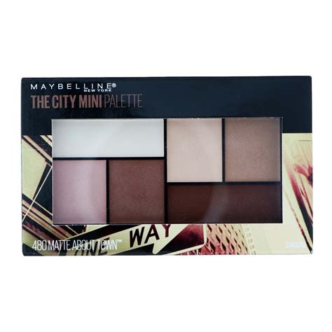 Maybelline The City Mini Eyeshadow Palette Matte About Town Shop