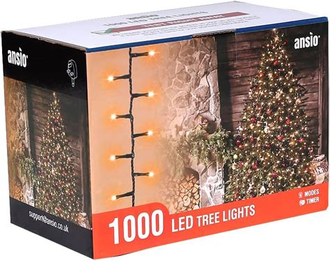 Ansio Christmas Lights Led M Ft Cluster Compact Christmas