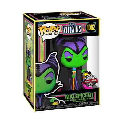 Funko POP Disney Villains Maleficent 1082 Black Light Special Edition