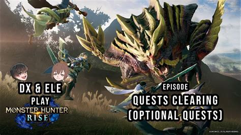 Kelarin Quest Opsional Monster Hunter Rise Indonesia Youtube