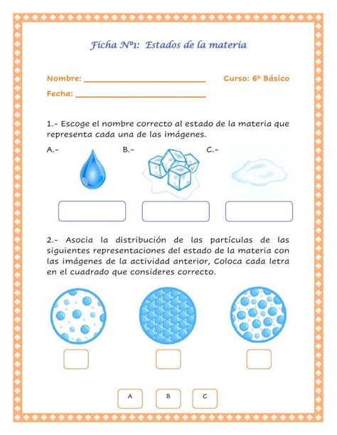 Actividad Online De Los Estados De La Materia Para B Sico Puedes