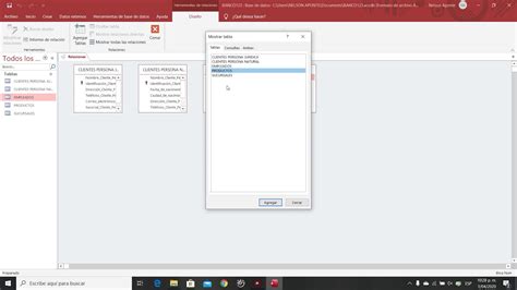 Creaci N Del Diagrama De Relaciones En Access Youtube