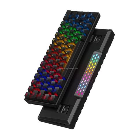 Jual Keyboard Gaming Mechanical Mekanik Mini RGB Portabel 60 Backlight