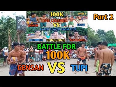 Makapigil Hiningang Pagtatapos Ng Bakbakan Ng Gensan Vs Tupi Napaka