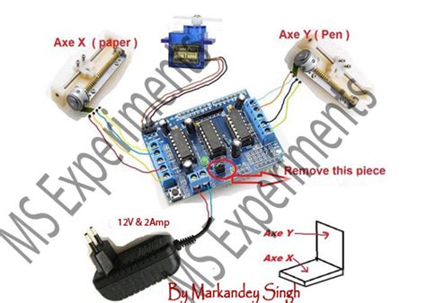 Arduino Cnc Plotter Circuit Diagram