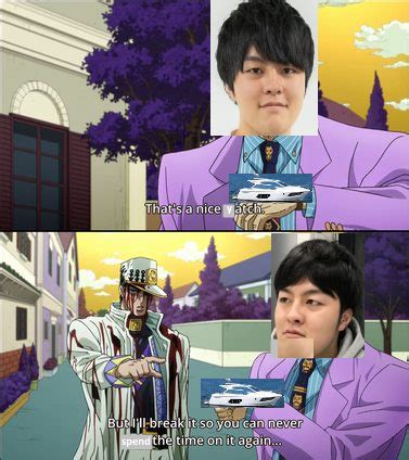 Kujo Jotaro about to deal with a villain : r/VirtualYoutubers