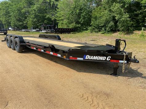 2023 Diamond C Trailers 7x26 Powder Coated 24k Lowpro Equipment Trailer