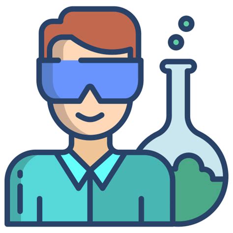 Lab Technician Icongeek26 Linear Colour Icon