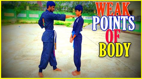 How To Do Kung Fu Techniques Weak Point Of Body Self Defense Trainning