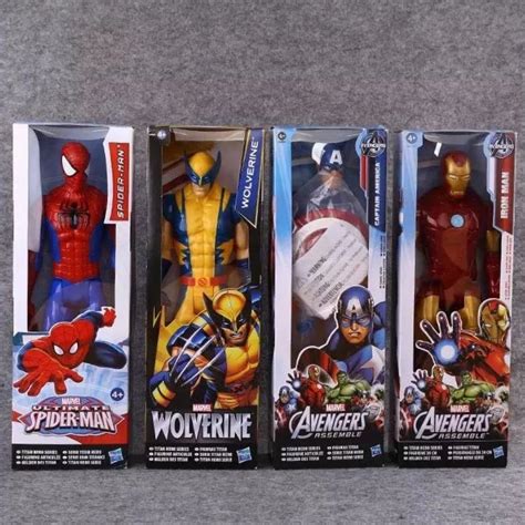 Figuras De Acci N De Marvel Endgame Vengadores Thanos Spiderman Hulk