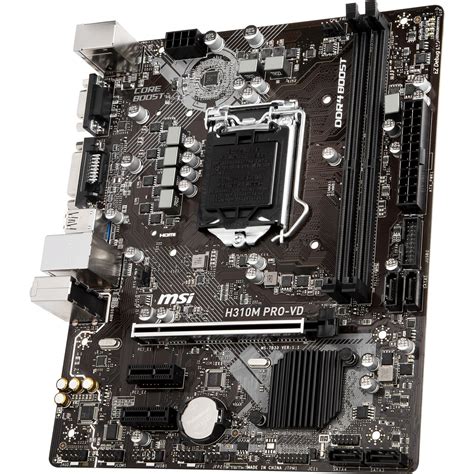 Msi H M Pro Vd Intel H So Dual Channel Ddr Matx Retail