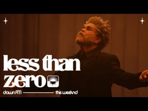 The Weeknd - Less Than Zero (Official Lyric Video) : u/Exuberance23