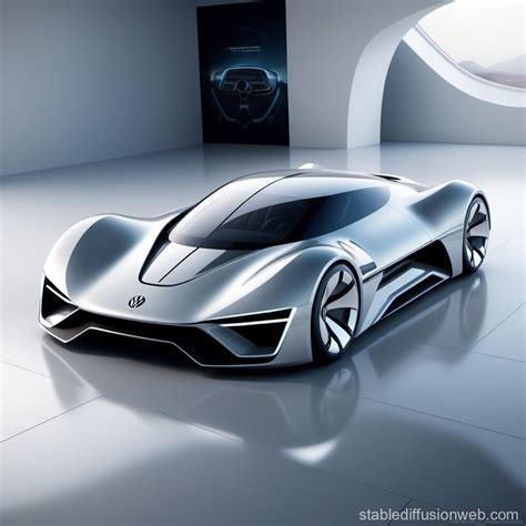 2040 Vw Supercar Futuristic Product Photography Stable Diffusion Online