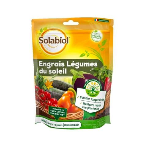 Engrais L Gumes Du Soleil Solabiol G Tout Brico