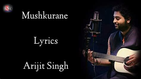 Muskurane Ki Wajah Lyrics Arijit Singh Rajkumar Rao Sony Music Citylights Rb Lyrics