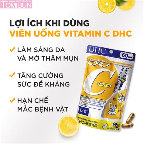 Viên Uống Bổ Sung DHC Vitamin C Hard Capsule