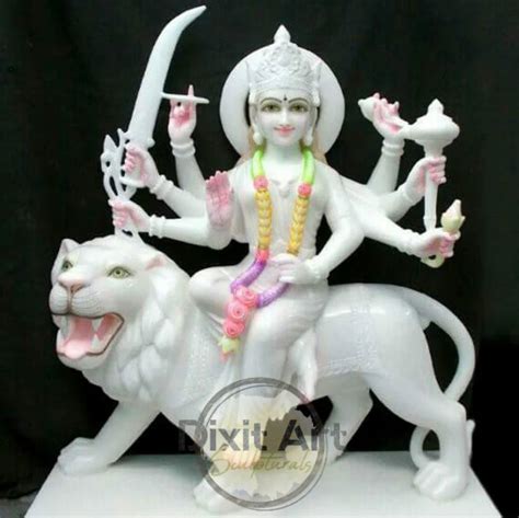 Traditional Hindu Durga Mata Marble Murti Home At Rs 21000 In Jaipur