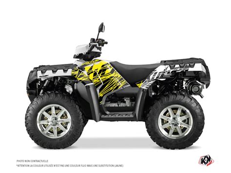 Polaris Sportsman Forest Atv Eraser Fluo Graphic Kit