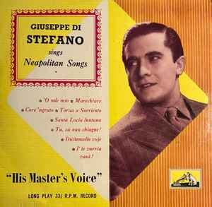 Giuseppe Di Stefano Sings Neapolitan Songs Discogs