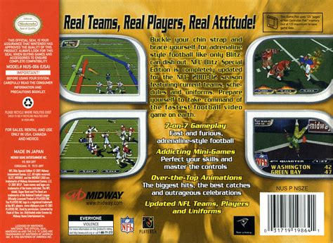 Nfl Blitz Special Edition Picture Image Abyss