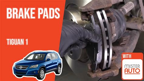 How To Replace The Front Brake Pads Tiguan Mk1 YouTube