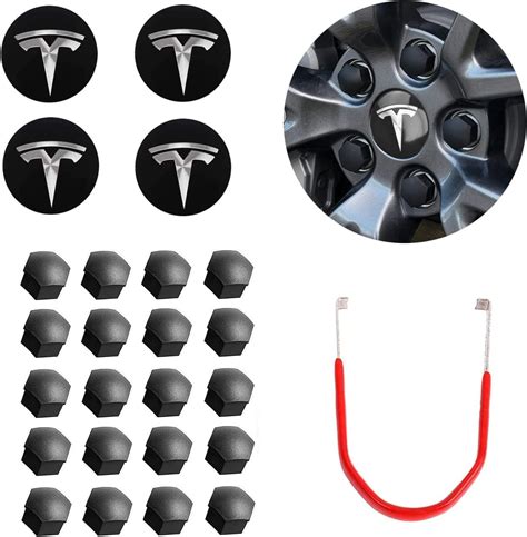 Amazon Yuetmei Tesla Model Y S X Wheel Center Hub Cap Kit Hub