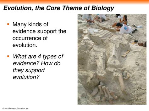 PPT Evolution The Themes Of Biology And Scientific Inquiry