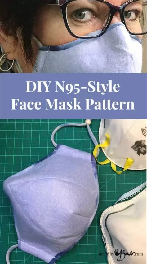 Diy N Style Face Mask Pattern Made By Barb Shaped Structure