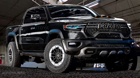 Virtually Refreshed 2025 Or 2026 Ram 1500 TRX Flaunts 800 HP In Plug