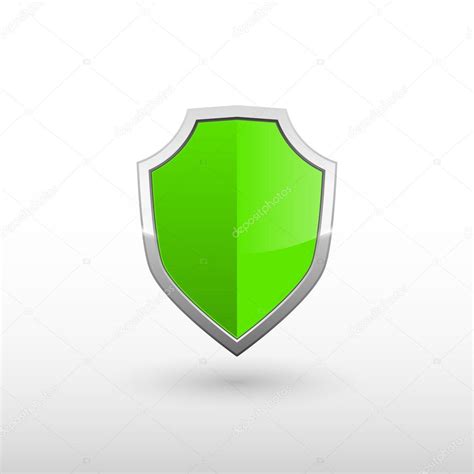 Vector Green Shield Stock Vector Image By Warlockf01094047 Yandex Ru