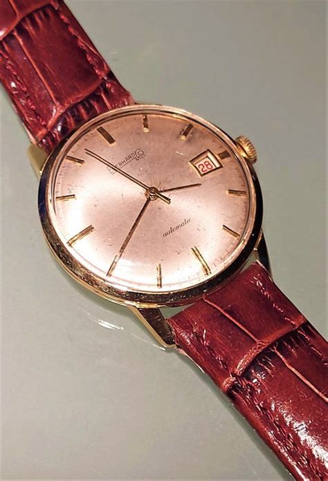 Eberhard Co Automatic Date 18k Yellow Gold Ref Catawiki