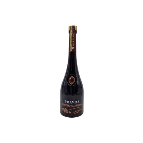 Pravda Espresso Vodka 70cl The Vineyard Wine Cellar And Bottle Shop