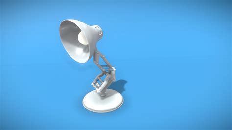 Luxo Pixar Character With Rig And Animation 3D Model