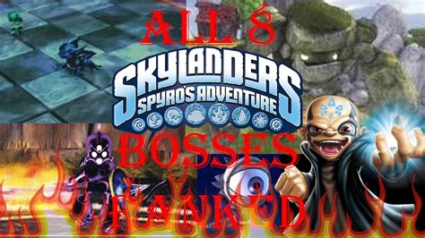 All Ssa Boss Fights Ranked Skylanders Spyro S Adventure Roulette