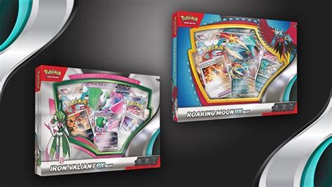 Rugit Lune Ex Et Garde De Fer Ex Nouveaux Coffrets Pour Pok Mon Tcg