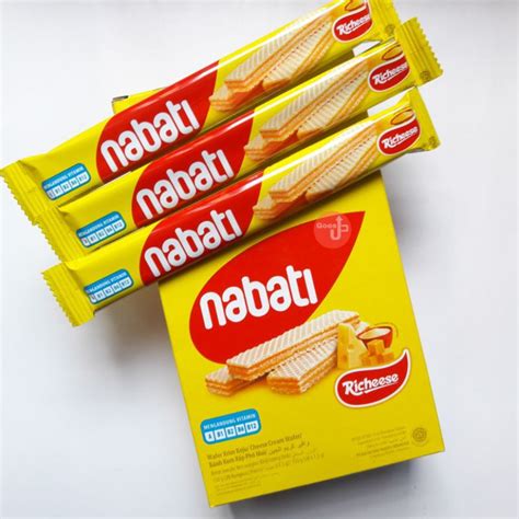 Jual Wafer Nabati Box Coklat Dan Keju Isi 20 Pcs 6gr Shopee Indonesia