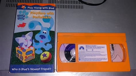 Opening To Blues Clues Playtime With Periwinkle 2001 Vhs Youtube