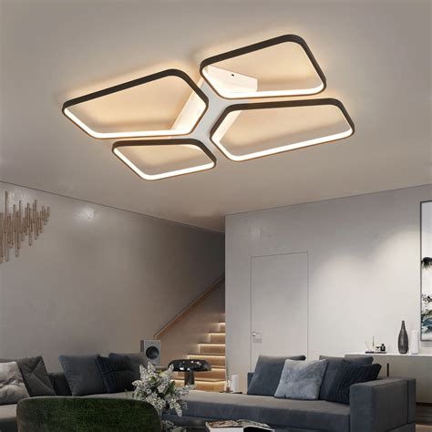 Modernas Luzes De Teto Led Lustre Para Sala De Estar Quarto Sala De