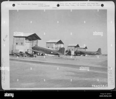 Nose Hangars At Karachi Air Base India 28 March 1943 Stock Photo Alamy