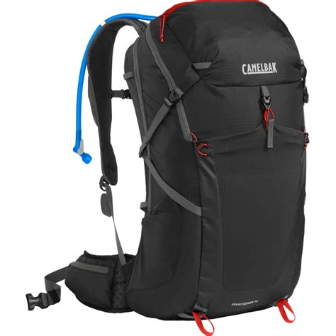 Camelbak Mochila Hidrataci N Fourteener Black Red Poppy Bike